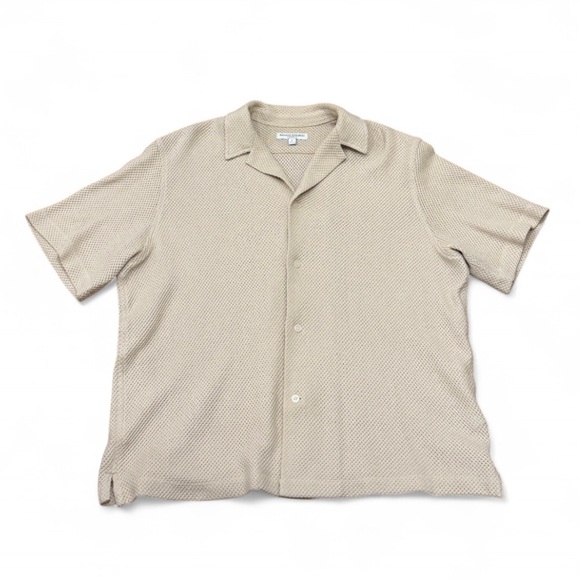 Banana Republic Other - Banana Republic - Tan/Beige Casual Button Down, Boho Beachy Shirt